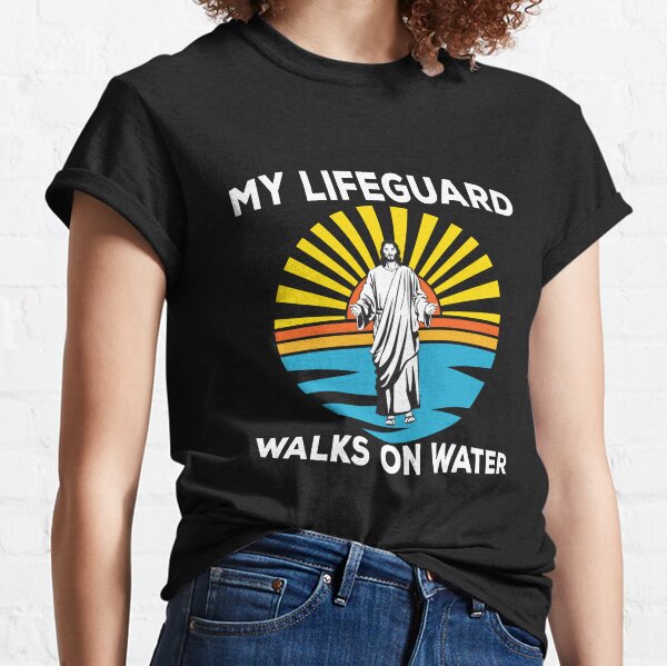 Jesus Walks On Water T-Shirts for Sale
