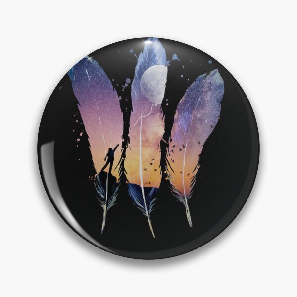 Item preview, FEATHERS  MOON BALLOON designed and sold by mapthawkscb.