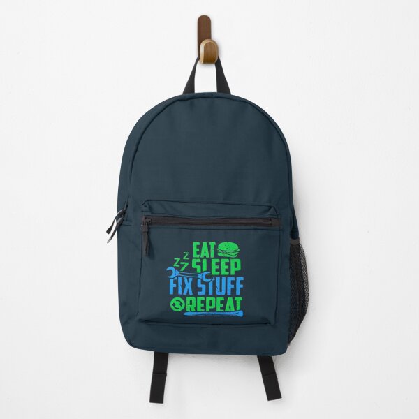 Item preview, Eat Sleep Fix Stuff Repeat Engineer Funny designed and sold by THEJOHNJADS.