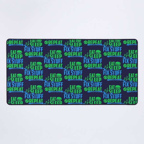Item preview, Eat Sleep Fix Stuff Repeat Engineer  Funny  designed and sold by THEJOHNJADS.