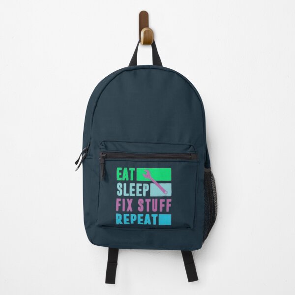 Item preview, Eat Sleep Fix Stuff Repeat Engineer Funny designed and sold by THEJOHNJADS.