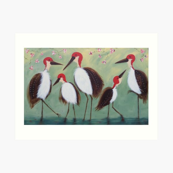 In our pond Art Print
