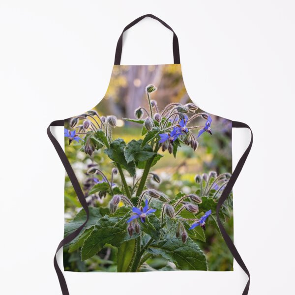 Item preview, Purple Flowering Borage in Sunlit Gardens designed and sold by FigTreeMagick.