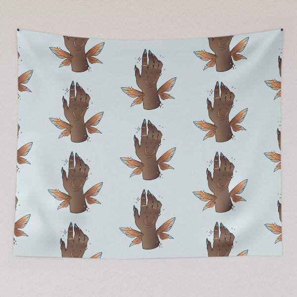 Item preview, Fairy Hand (orange/blue)  designed and sold by Ellen Brouwer.