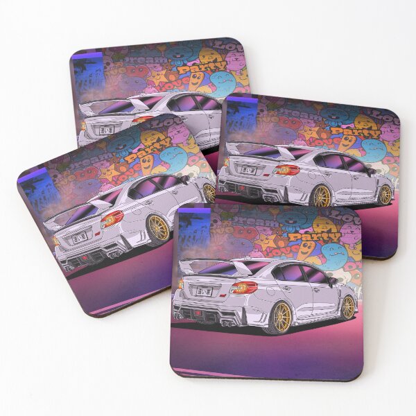 Item preview, Subie Drift King Neon Night  designed and sold by JDM Guyvit.