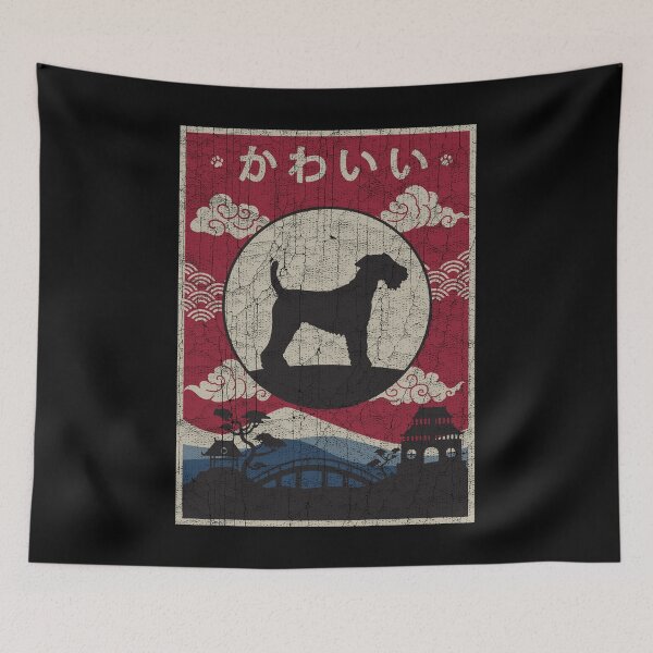 Item preview, Japanese Welsh Terrier Kawaii designed and sold by rafaeltto.