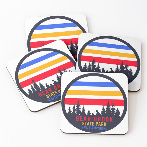 Item preview, Bear Brook State Park Sunset Sky Logo designed and sold by VanyaKar.