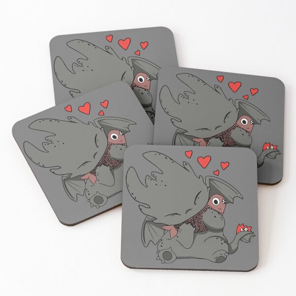 Item preview, How To Train Your Dragon, Toothless In Love/Design For Men and Women designed and sold by DonnaDoylew.