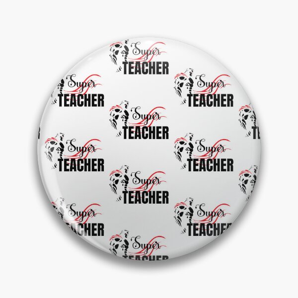 Item preview, Super Teacher  designed and sold by noyomiart.