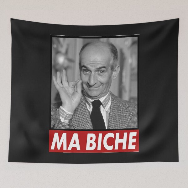 Item preview, Louis de funes ma biche design designed and sold by thanialCline.