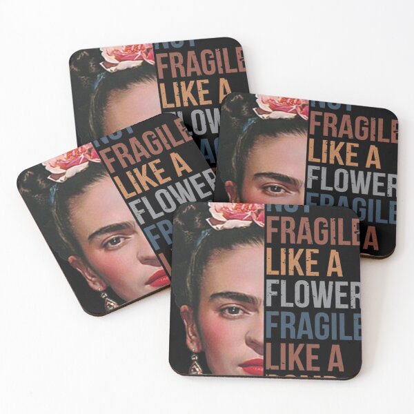 Item preview, Frida Kahlo Not Fragile Like A Flower Shirt, Fragile Like A Bomb  Es designed and sold by lyttlecoyazoa.