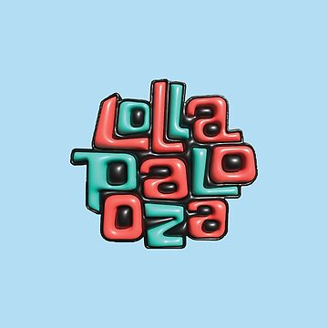 Lollapalooza 2022 Chicago Music Festival T-Shirt Design Essential T-Shirt  for Sale by avidu