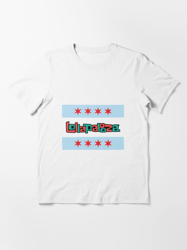 Lollapalooza 2022 Chicago Music Festival T-Shirt Design Essential T-Shirt  for Sale by avidu