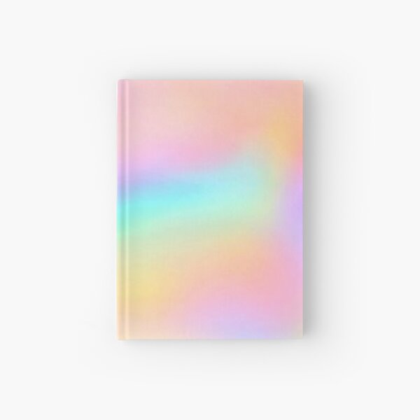 Iridescent Aesthetic Color Hardcover Journal