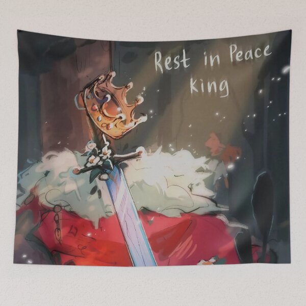 Item preview, Technoblade Rest in Peace King designed and sold by RuthieMill.