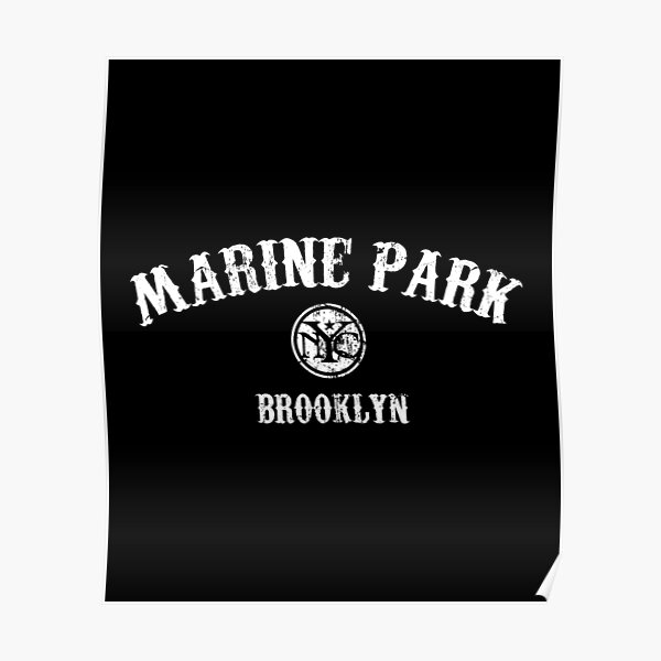 "Vintage Marine Park Brooklyn New York " Poster for Sale by ZinYeu
