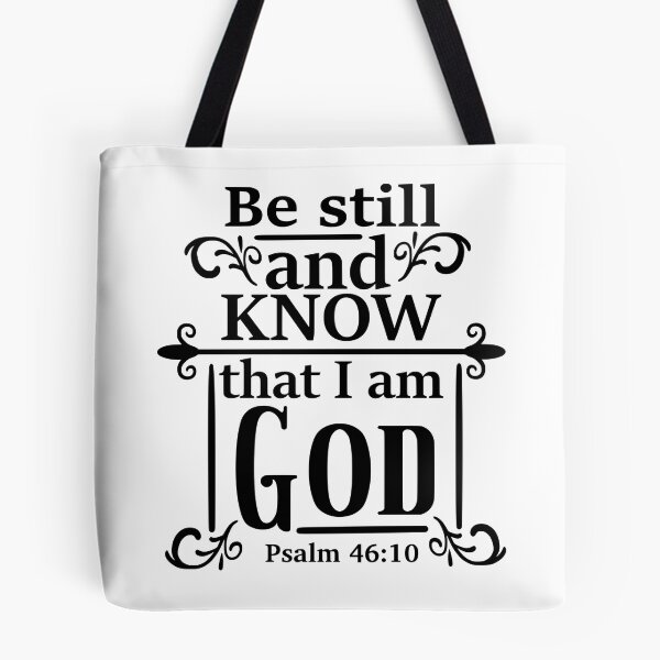 Item preview, Psalm 46 10 Bible Quotes Be Still and Know I am God designed and sold by Minnesnowta.