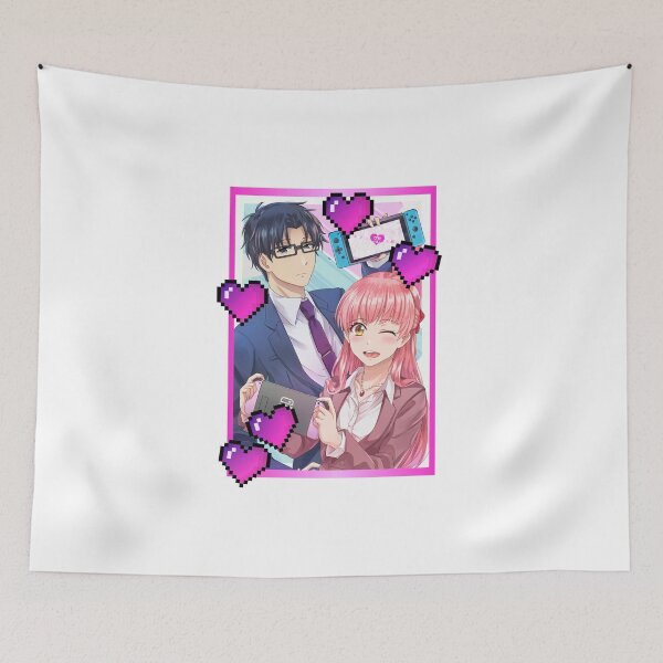 Item preview, Simple Hot Pink Wotakoi Love designed and sold by epinkb.