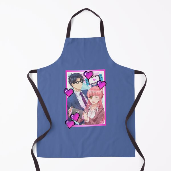Item preview, Simple Hot Pink Wotakoi Love (on Blue/Grey) designed and sold by epinkb.