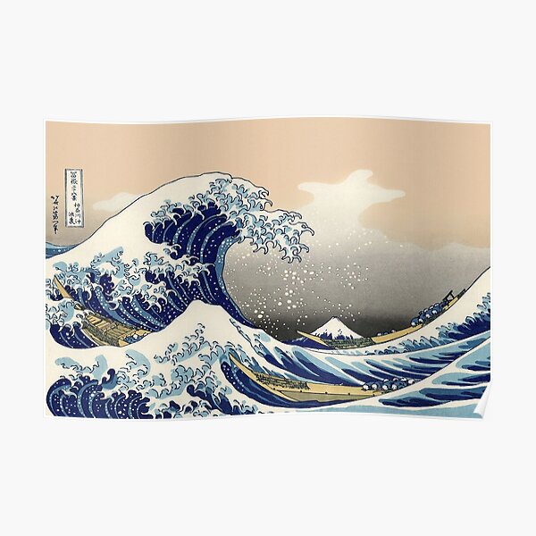 Katsushika Hokusai Japanese Poster