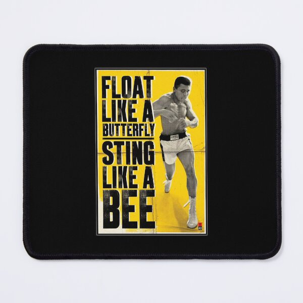 Item preview, Muhammad Ali Float Like A Butterfly Sting Like A Bee designed and sold by dierksdgdino.