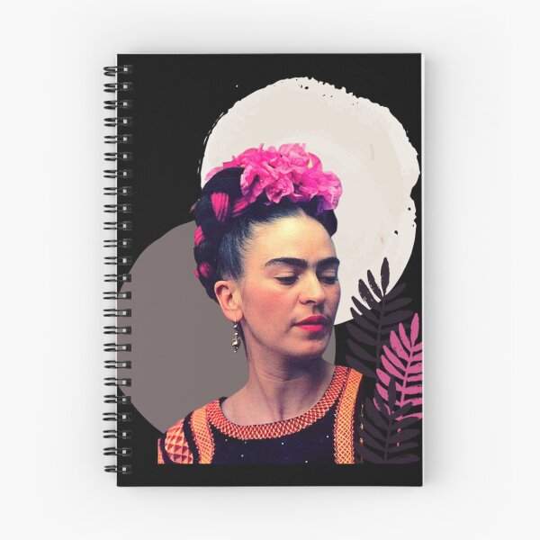 Item preview, Frida Kahlo, flowers and watercolor  designed and sold by lyttlecoyazoa.