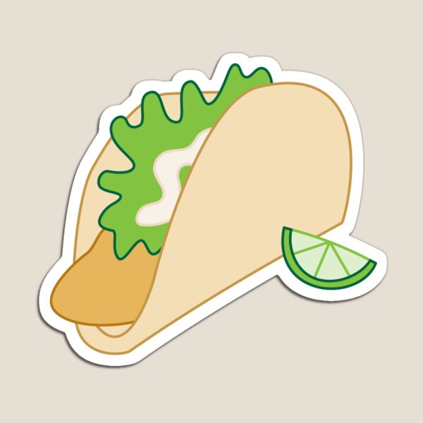 Fish Taco Magnet