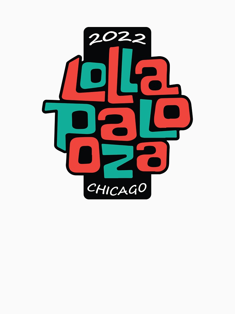 Lollapalooza 2022 Chicago Music Festival T-Shirt Design Essential T-Shirt  for Sale by avidu