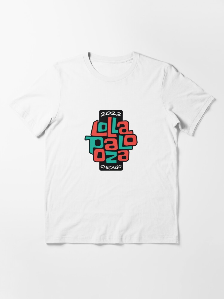 Lollapalooza 2022 Chicago Music Festival T-Shirt Design Essential T-Shirt  for Sale by avidu