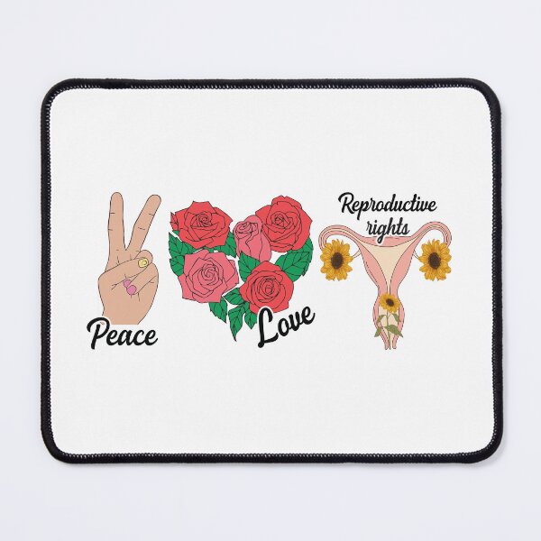 Item preview, Peace Love Reproductive Rights designed and sold by AseMeditation.