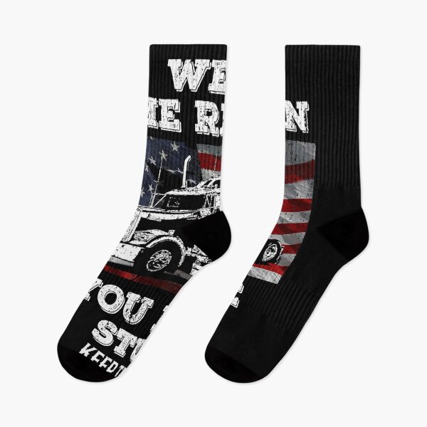 Item preview, We're The Reason You Have Stuff Keep Truckin' Funny Trucker Truck Driver designed and sold by GardNewerd.