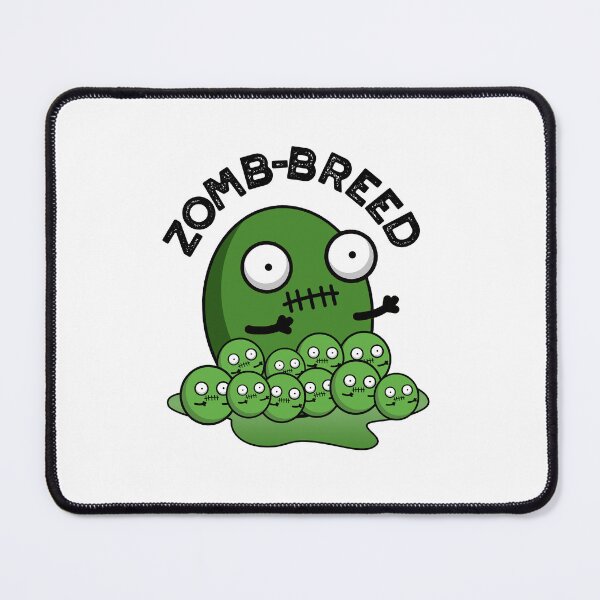 Item preview, Zom-breed Halloween Funny Zombie Breed Puns designed and sold by punnybone.