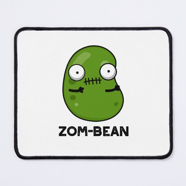 Item preview, Zom-bean Halloween Funny Zombie Bean Puns designed and sold by punnybone.