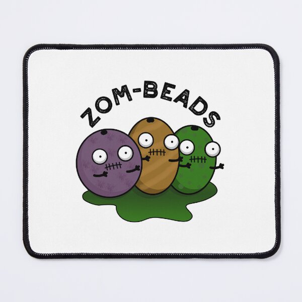 Item preview, Zom-beads Cute Halloween Zombie Beads Pun designed and sold by punnybone.