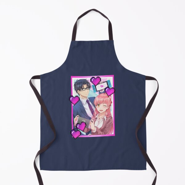 Item preview, Simple Hot Pink Wotakoi Love (on Navy) designed and sold by epinkb.