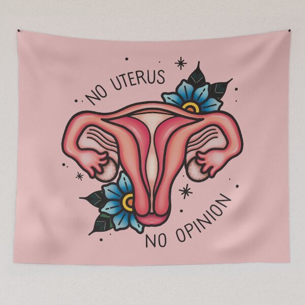 Item preview, No Uterus No Opinion designed and sold by taylorrhelms.