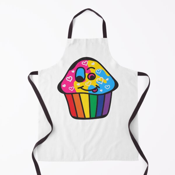 Item preview, Panromantic Pride Rainbow Cupcake designed and sold by BiOurPride.