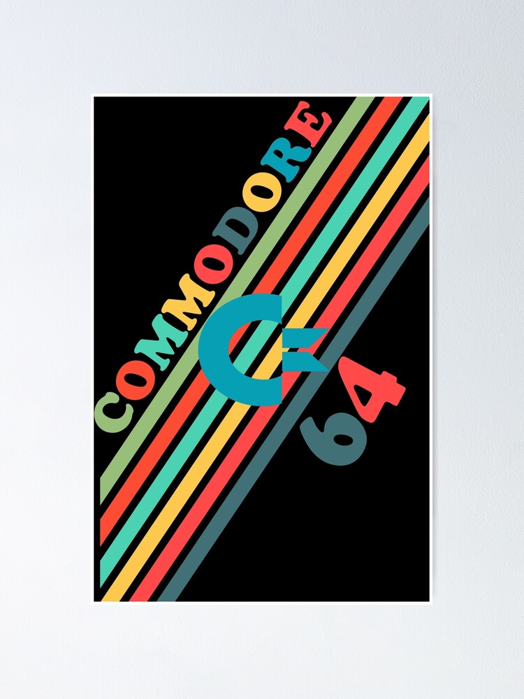"Commodore 64 - Logo" Poster for Sale by Winneraart | Redbubble