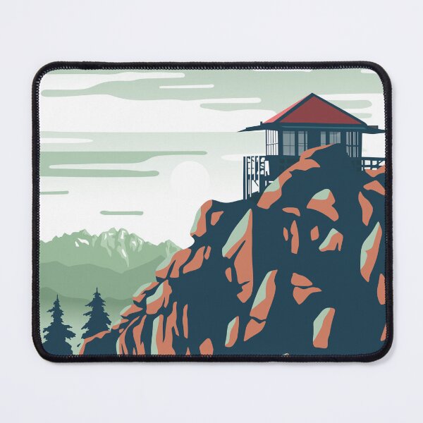Item preview, Mount Pilchuck Vintage Style Poster designed and sold by invention7.