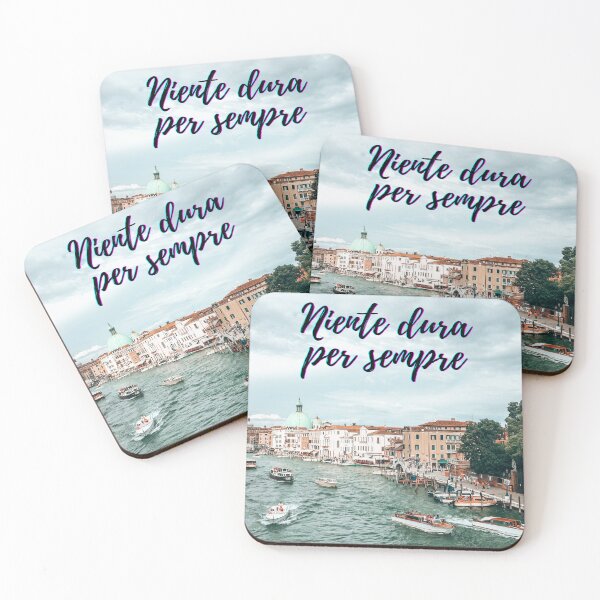 Item preview, Nothing lasts forever - popular Italian quotes theme gifts  designed and sold by RebelliousRosee.