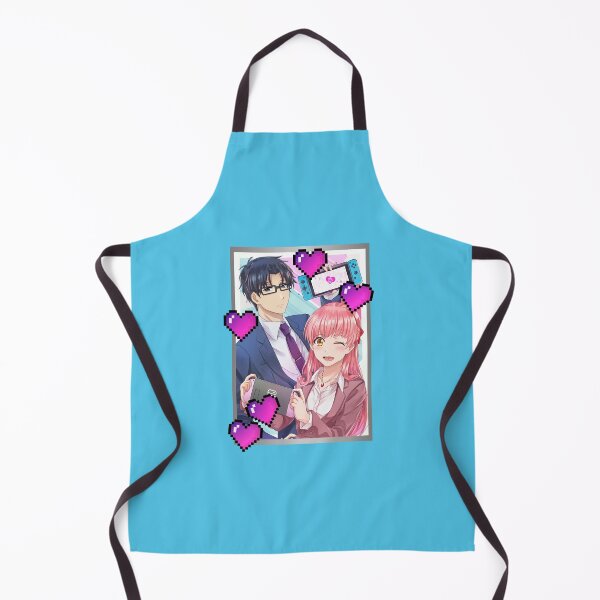Item preview, Simple Silver Wotakoi Love (on Aqua) designed and sold by epinkb.