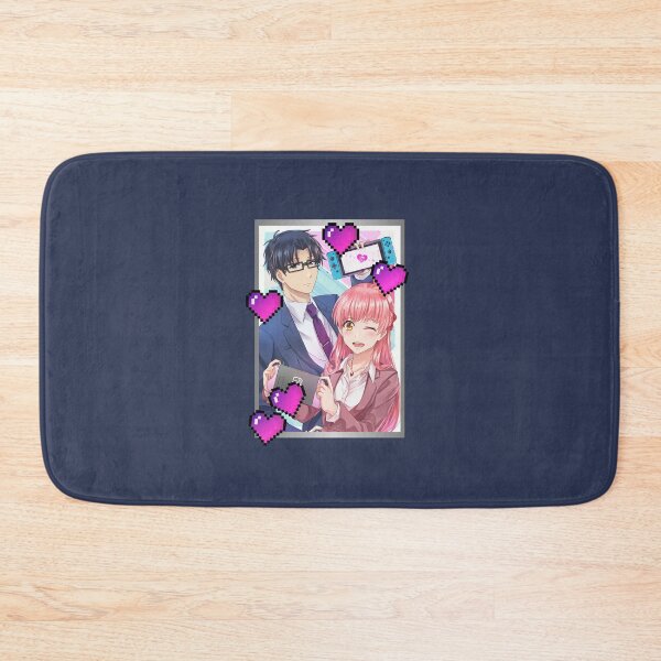 Item preview, Simple Silver Wotakoi Love (on Navy) designed and sold by epinkb.