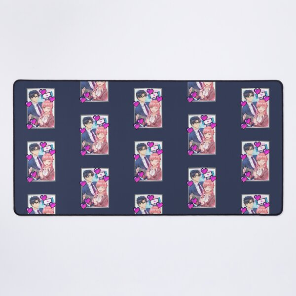 Item preview, Simple Silver Wotakoi Love (on Navy) designed and sold by epinkb.