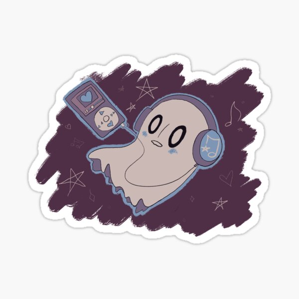 Item preview, Napstablook with mp3 designed and sold by Ella Ralph.