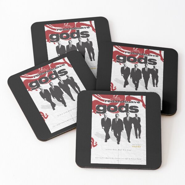 Item preview, Red and Suave Gods- Bill Shankly, Bob Paisley, Joe Fagan & Ronnie Moran designed and sold by Melvin White.