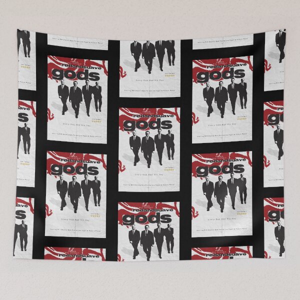 Item preview, Red and Suave Gods- Bill Shankly, Bob Paisley, Joe Fagan & Ronnie Moran designed and sold by Melvin White.