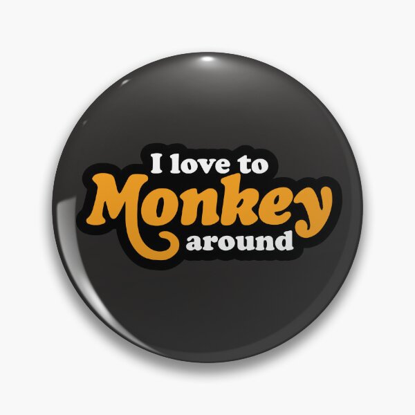Item preview, I love to monkey around yellow designed and sold by Skintfish.