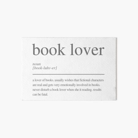 Item preview, Book Lover Definition designed and sold by Sarah Swiftie.