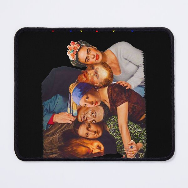 Item preview, Frida-Kahlo-Van-Gogh-Mona-Lisa-Dali-Salvador-Friends  designed and sold by lyttlecoyazoa.