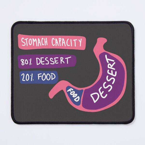 Item preview, There's Always Room for Dessert Stomach Capacity designed and sold by shindeku.